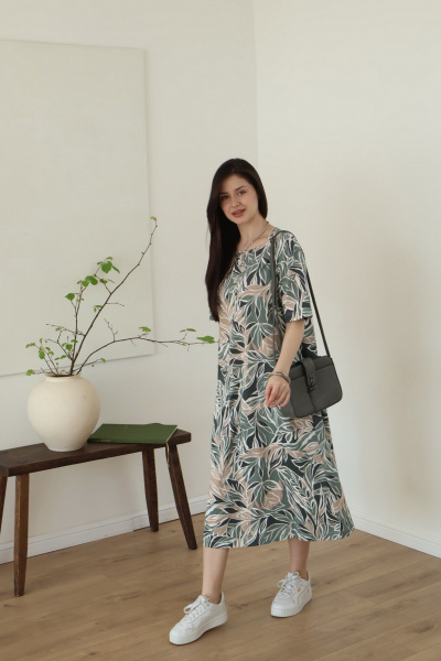 Платье Купалинка 671803.158-164 набивка - фото 5