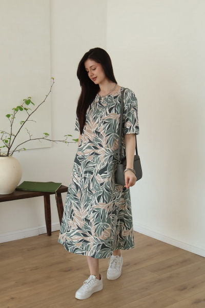 Платье Купалинка 671803.158-164 набивка - фото 2