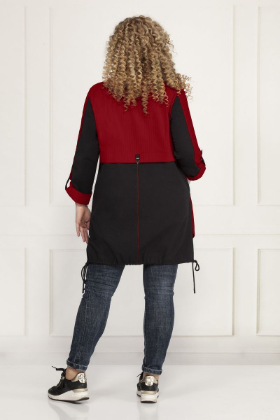 Куртка БагираАнТа 675 бордо - фото 2