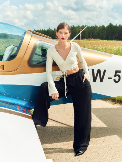 Брюки Mark Formelle 182507/24-29900Ц-9 черный - фото 7