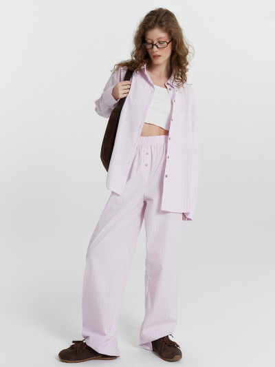 Брюки Mark Formelle 182512/24-32796П-9 розово_голубая_полоска - фото 21