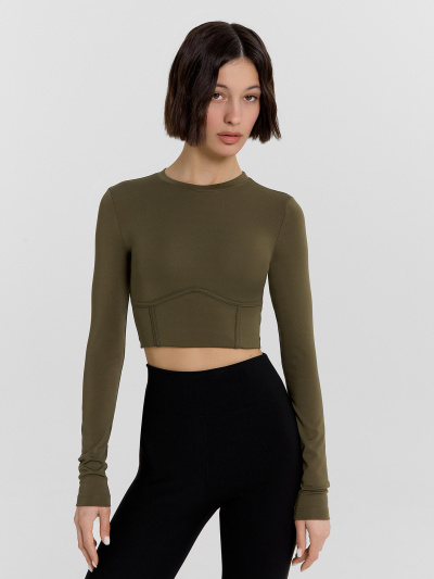 Джемпер Mark Formelle 302880/25-35398Б-2 оливковый - фото 24