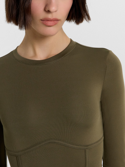 Джемпер Mark Formelle 302880/25-35398Б-2 оливковый - фото 21