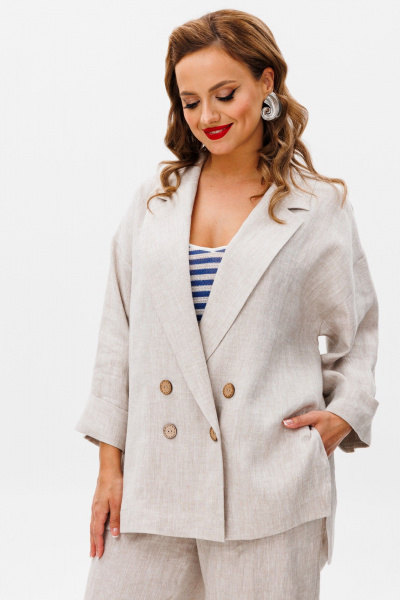 Брюки, жакет Urs 24-376-1 - фото 7