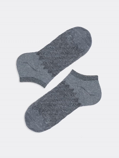 Носки Mark Formelle 395K-1978/22395K серый_лен_рис.1978 - фото 7