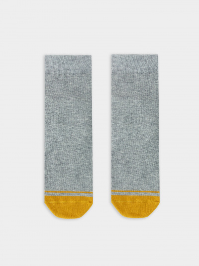 Носки Mark Formelle 400K-654/B3-21400K-1 серый_меланж_горчичный_рис.654 - фото 18