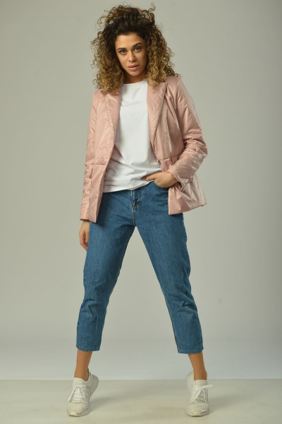 Жакет Диомант 1613 пудра - фото 4