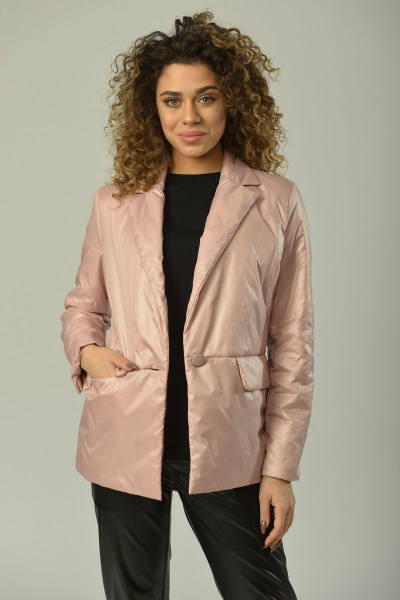 Жакет Диомант 1613 пудра - фото 1