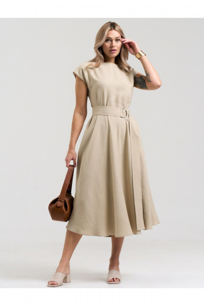 Платье AltaModa 1010-6 песочный - фото 1