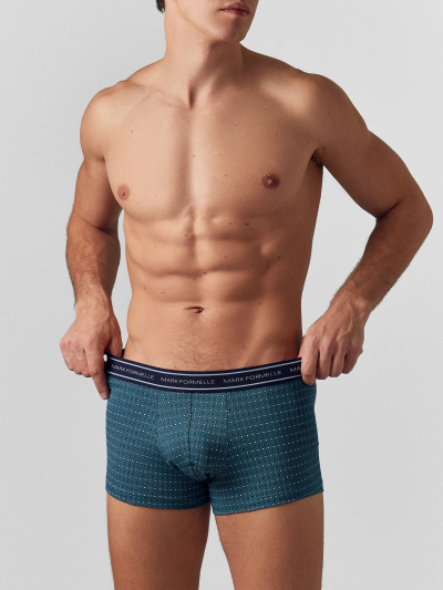 Трусы Mark Formelle 411124-2/24-3949П-5 узор_на_т.бирюзовом_пыльный_голубой - фото 107