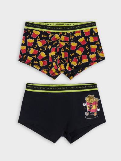 Трусы Mark Formelle 411124-2/25-4874П-5 черный_картошка_на_черном1_3_сл_1тр_на_ЛВ_дет - фото 113