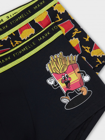 Трусы Mark Formelle 411124-2/25-4874П-5 черный_картошка_на_черном1_3_сл_1тр_на_ЛВ_дет - фото 115