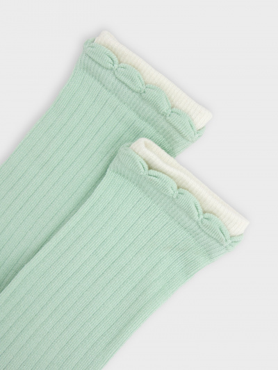 Носки Mark Formelle 430K-3166/B4-25430K-1 св.эвкалипт_молочный_рис.3166 - фото 10