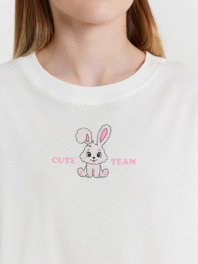 Футболка, шорты Mark Formelle 567748/25-37439ПП-14 белый_клетка_на_розовом_саше_3_сл_на_пол - фото 8