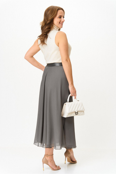 Юбка Anna Majewska А334 серо-каменный - фото 4