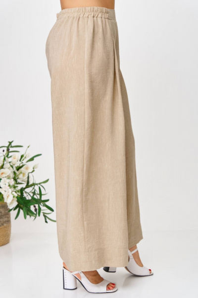 Блуза, брюки Anastasia 1242 молочно-бежевый - фото 7