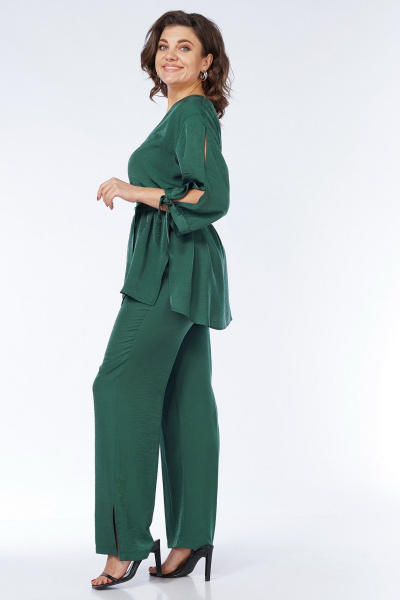 Блуза, брюки Пинск-Стиль 230 зеленый - фото 12