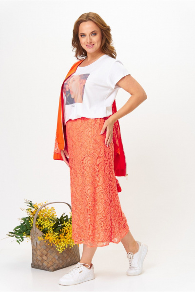 Футболка, юбка Anna Majewska ф901/1540 - фото 5