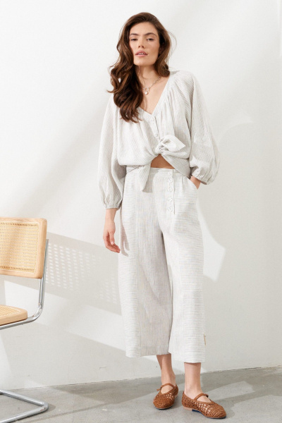 Брюки C. of PAPAYA NEW 1727 серый - фото 1