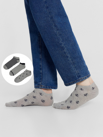 Носки Mark Formelle 104A-1968/223104A серый_меланж_3_рис.1968 - фото 9