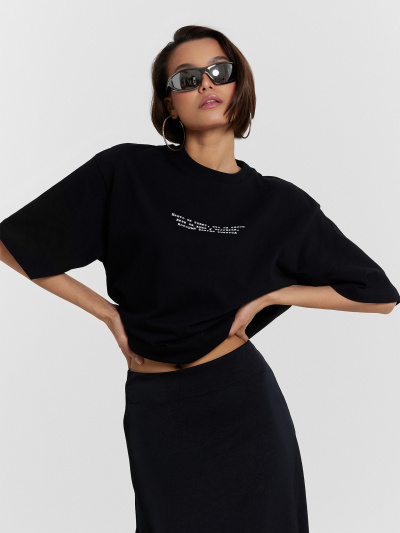 Футболка Mark Formelle 112961/24-33235ПП-0 черный_печать_Печать - фото 30