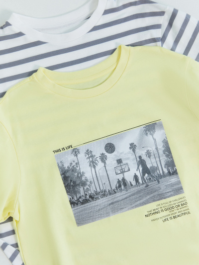 Футболка Mark Formelle 113379-2/24-27808П-5 лимонад_серая_полоска_на_белом_3_сл_1изд_печ_на_п - фото 85