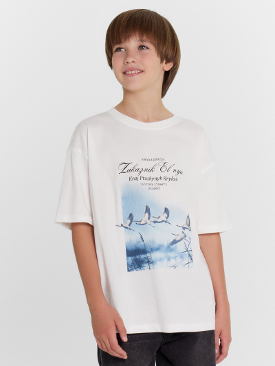 Футболка Mark Formelle 113384/24-27421П-0 белый_печать3_3_сл_на_пол_ТП - фото 7