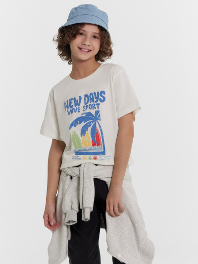 Футболка Mark Formelle 113433/24-26096П-0 св.молочный_печать1_2_сл_на_пол - фото 25