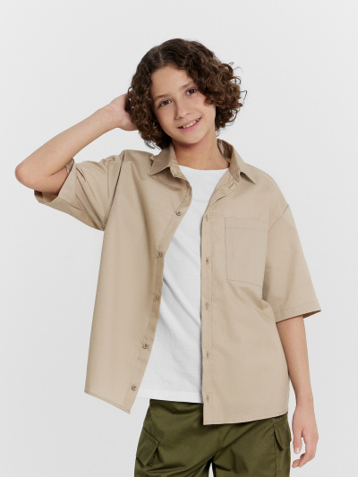 Рубашка Mark Formelle 113456-1/24-32732Ц-9 песочный - фото 25