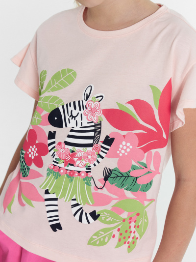 Футболка Mark Formelle 117848/24-28105П-0 розовый_печать_3_сл_на_пол - фото 71