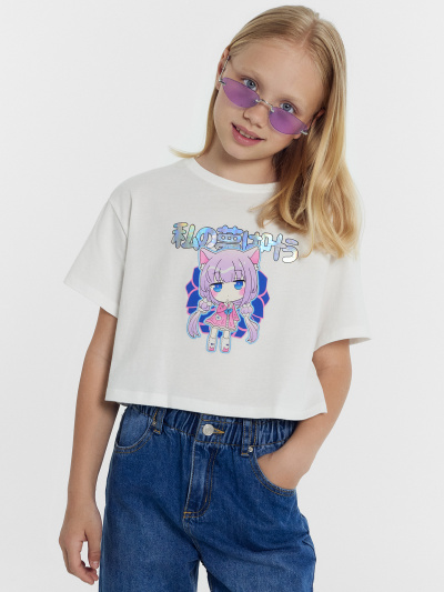 Футболка Mark Formelle 117868/24-27386П-0 белый_печать3_2_сл_на_пол_(фольга)_ТП - фото 77