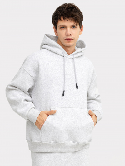 Худи Mark Formelle 121867/24-3675Ц-7П-2 серый_меланж_4306_А_494_D_вышивка - фото 86