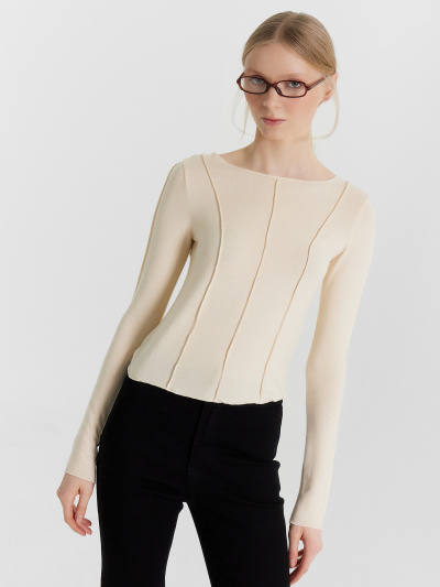 Джемпер Mark Formelle 122909/24-31847Ц-8 сливочное_масло - фото 16