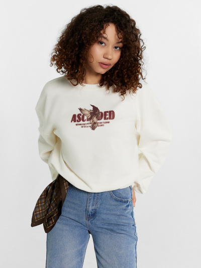 Свитшот Mark Formelle 122935/24-31783П-7 молочный_печать_2_сл_на_пол - фото 66