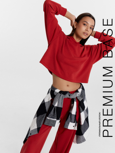 Худи Mark Formelle 122965/24-29694Ц-2 клюква - фото 41