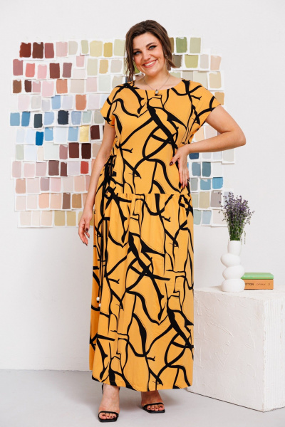 Платье Danaida 2230 оранж - фото 3