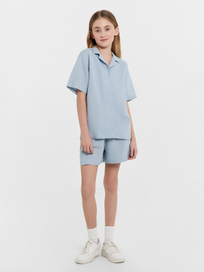 Шорты Mark Formelle 137745/24-28155Ц-9 серо_голубой1 - фото 28
