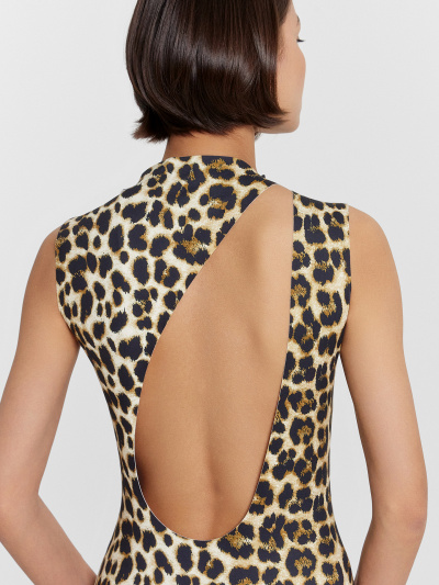 Платье Mark Formelle 152695/24-33236П-2 бежевый_леопард - фото 35