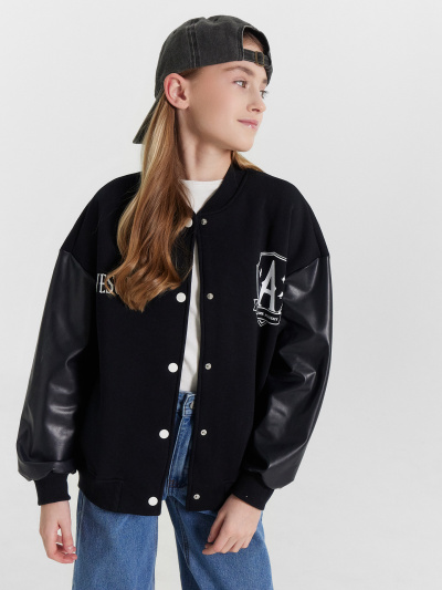 Бомбер Mark Formelle 167754/24-31096Ц-7П черный_печать_1_сл_пер_ЛВ_дет_1сл_пер_ПР_дет_3сл_з - фото 83