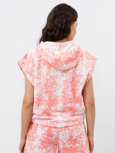 Жилет Mark Formelle 172077/22/18769П-7-2 коралловая_варка_на_белом_407_D_вышивка - фото 10