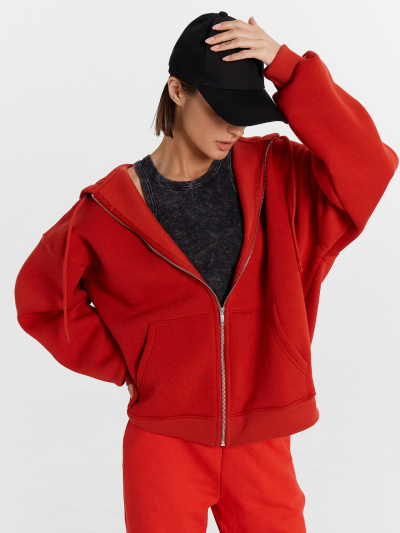 Толстовка Mark Formelle 172105/24-29630Ц-7П красный - фото 72