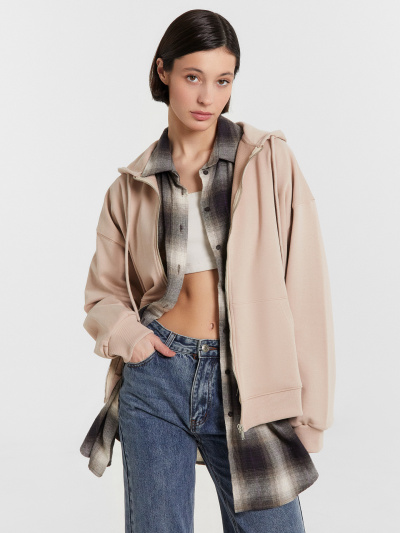 Толстовка Mark Formelle 172105/24-29683Ц-7 холодный_бежевый - фото 31