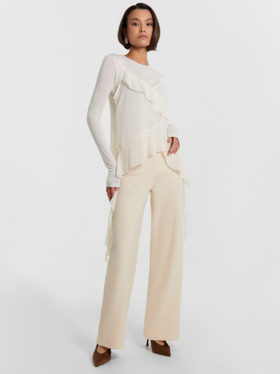 Брюки Mark Formelle 182534/25-37016Ц-26 св.бежевый_меланж_5120_А - фото 20