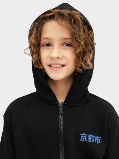 Жакет Mark Formelle 363332/22/24166П-7П черный_печать_1_сл_на_пол_4_сл_на_спинке - фото 16