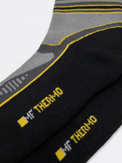 Носки Mark Formelle 502T-034/B3-22502T т.серый_желтый_рис.034 - фото 19