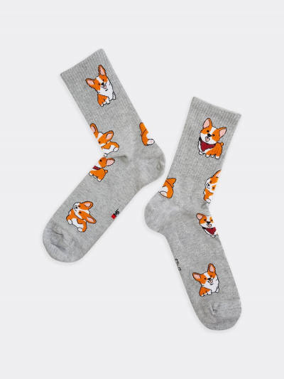 Носки Mark Formelle 559U-1906/21559U-3 серый_меланж_рис.1906 - фото 9