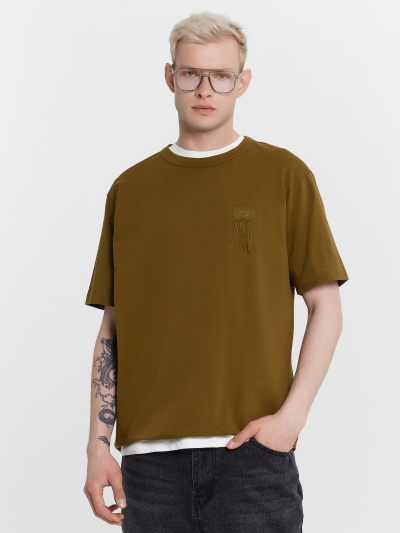 Футболка Mark Formelle 111855/24-4611Ц-0-2 пихта_579_D_вышивка - фото 14