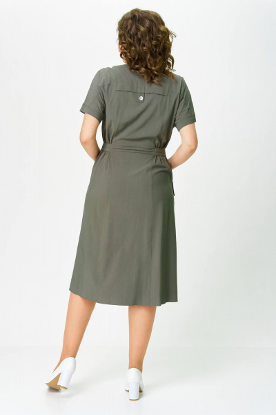 Платье Slaviaelit 552 олива - фото 3