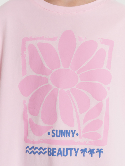 Футболка Mark Formelle 117904/24-27423П-0 розовая_сказка_печать_1_сл_на_пол - фото 28