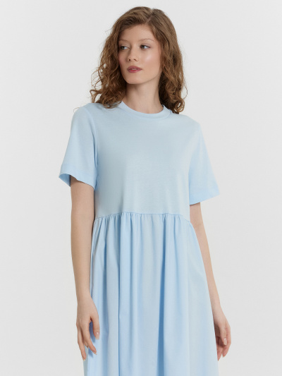 Платье Mark Formelle 152636/24-32898Ц-14 голубое_небо - фото 18